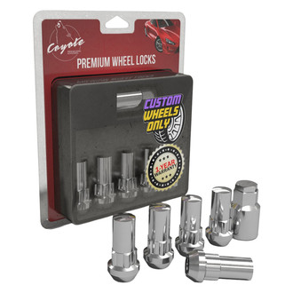 Coyote Accessories® - Cone Seat Acorn Open End Wheel Locks