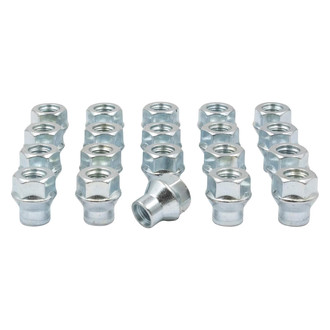 Coyote Accessories® - Zinc E-T/Ultra Seat Bulge Open End Lug Wheel Installation Kit