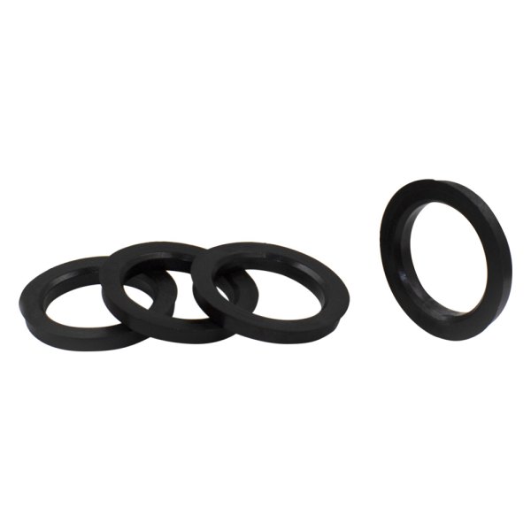 Coyote Accessories® - Black Anodized Plastic Hub Centric Ring Set