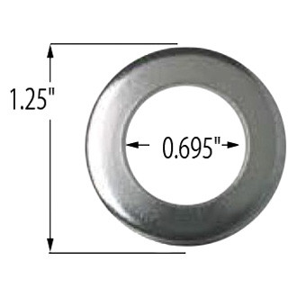 Coyote Accessories® - Chrome Cragar On Center Washer
