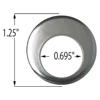 Coyote Accessories® - Chrome Cragar Off Center Washer