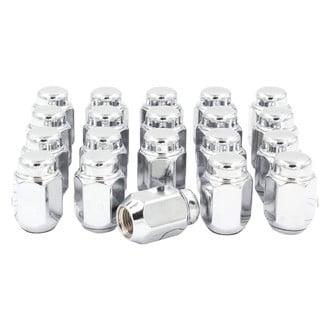 Coyote Accessories® - Chrome Cone Seat Acorn Lug Wheel Installation Kit