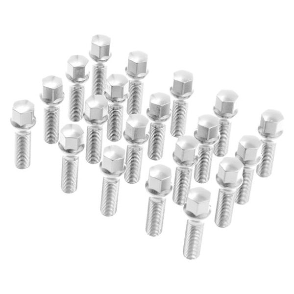 Coyote Accessories® - Chrome Cone Seat Bolt Lug Wheel Installation Kit