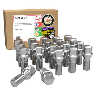 Coyote Accessories® - Cone Seat Bolt Lug Wheel Installation Kit w/o Valve Stems