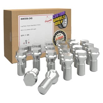 Coyote Accessories® - Cone Seat Bolt Lug Wheel Installation Kit w/o Valve Stems