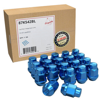 Coyote Accessories® - Cone Seat Acorn Bulge Lug Wheel Installation Kit w/o Valve Stems