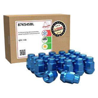 Coyote Accessories® - Cone Seat Acorn Bulge Lug Wheel Installation Kit w/o Valve Stems