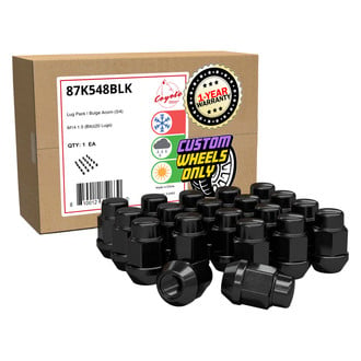 Coyote Accessories® - Cone Seat Acorn Bulge Lug Wheel Installation Kit