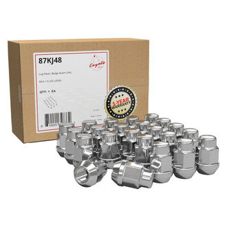 Coyote Accessories® - Cone Seat Acorn Bulge Lug Wheel Installation Kit