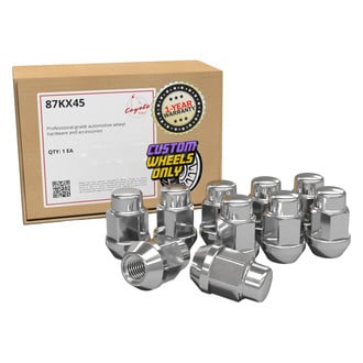 Coyote Accessories® - Cone Seat Acorn Bulge Lug Wheel Installation Kit
