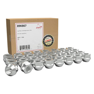 Coyote Accessories® - Cone Seat Acorn Bulge Open End Lug Wheel Installation Kit