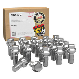 Coyote Accessories® - Radius/Ball Seat Lug Wheel Installation Kit