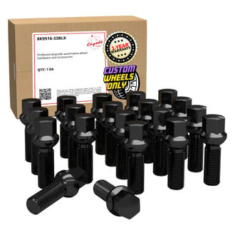 Coyote Accessories® - Radius/Ball Seat Bolt Lug Wheel Installation Kit w/o Valve Stems