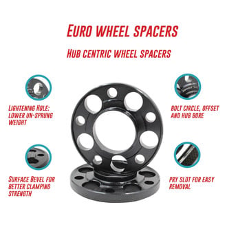 Coyote Accessories® - Black Anodized 6061-Billet Aluminum Wheel Spacers