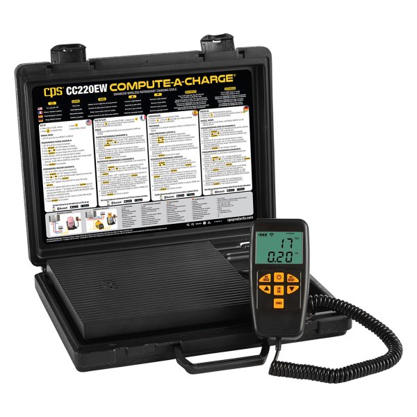 CPS® - Compute-a-Charge 220 lb Enhanced Wireless Refrigerant Charging Scale