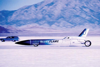 1970. Cragar became the world’s fastest wheels when Gary Gabelich’s rocket engine powered Blue Flame outfitted with specially designed Cragar wheels topped 622.407 miles per hour
