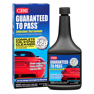CRC® - Guaranteed To Pass™ Emission Test Formula Complete Fuel System Cleaner 12 oz