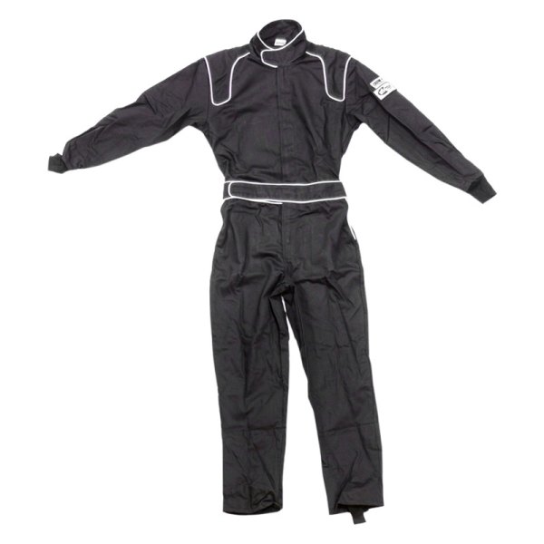 Crow Enterprizes® - Black XL Driving Suit
