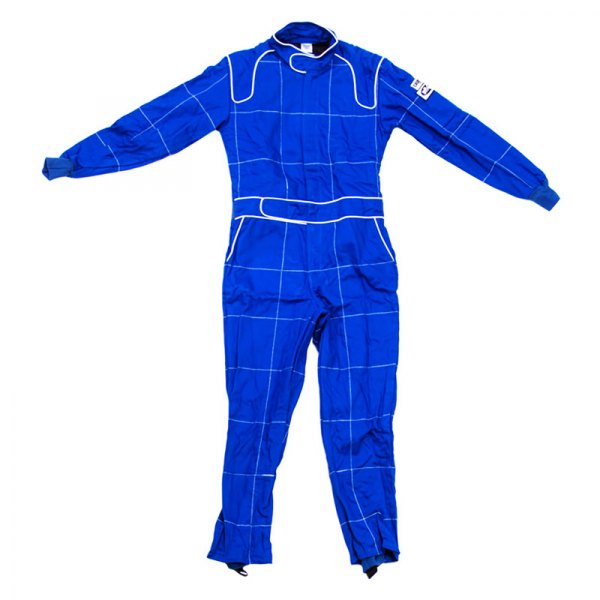 Crow Enterprizes® - Quilted Proban Blue XL Double Layer Driving Suit
