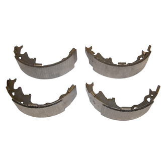 Crown® - Rear Drum Brake Shoe and Lining Set