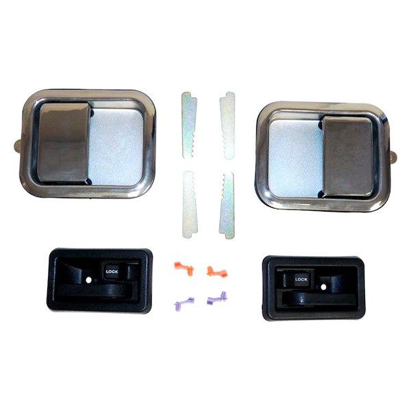Crown® - Driver and Passenger Side Exterior and Interior Door Handle Kit