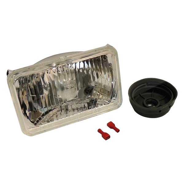 Crown® - Replacement 7x6" Rectangular Chrome Sealed Beam Headlight Assembly