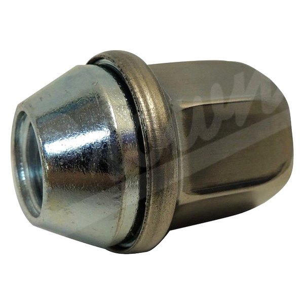 Crown® - Silver Cone Seat 2-Pc Style Acorn Bulge Closed End Lug Nut with Crimped Cap