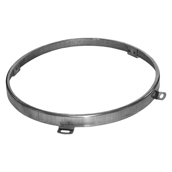 Crown® - Driver and Passenger Side Unpainted Headlight Retaining Ring