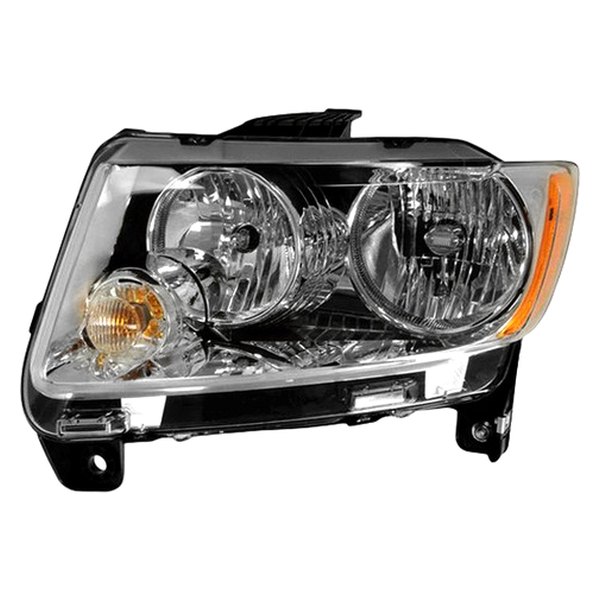 Crown® - Driver Side Replacement Headlight, Jeep Compass