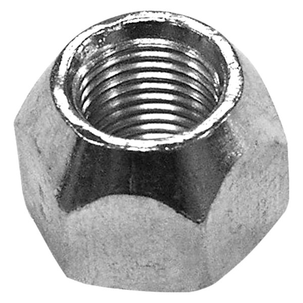 Crown® - Silver Cone Seat Acorn Open End Lug Nut