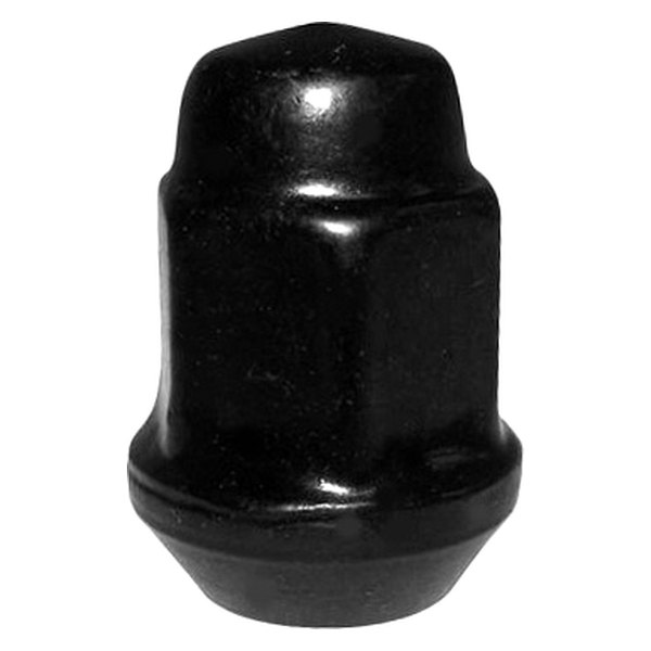 Crown® - Black Cone Seat Acorn Bulge Closed End Lug Nut