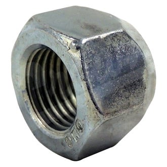 Crown® - Silver Cone Seat Acorn Open End Lug Nut