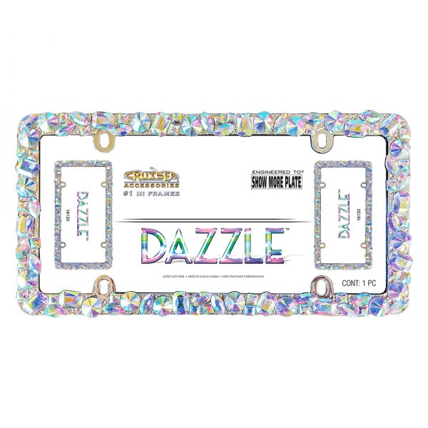 Cruiser® - Dazzle Style License Plate Frame