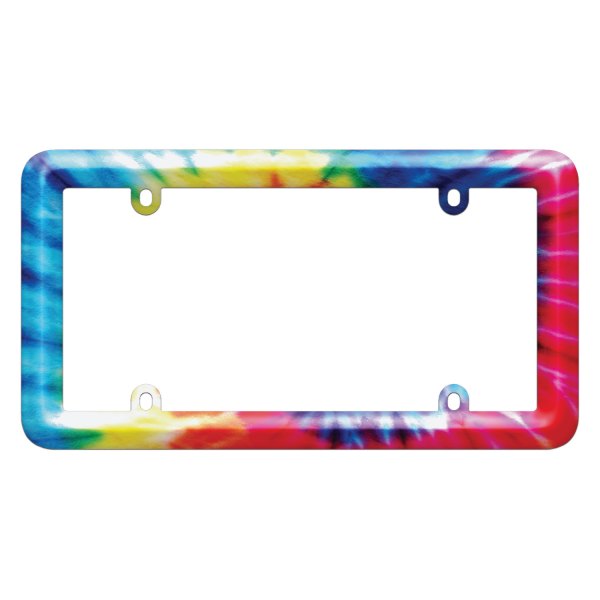 Cruiser® - Bold Graphics Tie Dye Style License Plate Frame