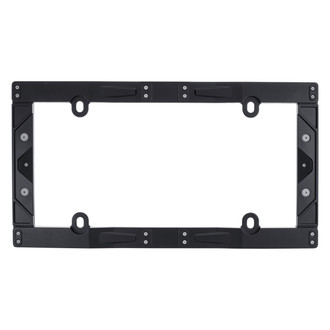 Cruiser® - Industrial Style Textured Matte Black License Plate Frame