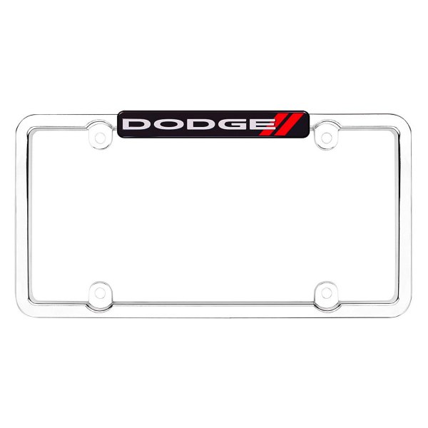 Cruiser® - License Plate Frame with Dodge Logo