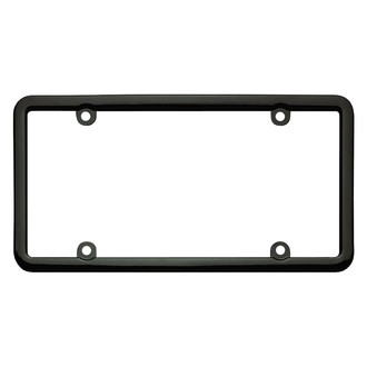 Cruiser® - Classic Lite Style Black License Plate Frame