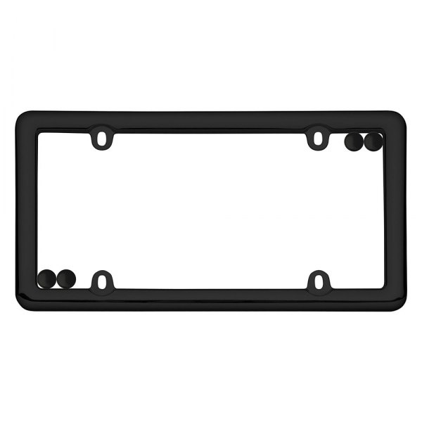 Cruiser® - Nouveau Style License Plate Frame with Fastener Caps