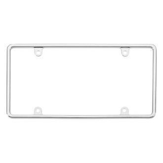 Cruiser® - Slim Rim Chrome License Plate Frame