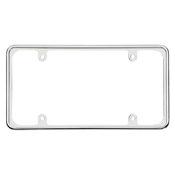 Cruiser® 30630 - Perimeter Style Chrome License Plate Frame