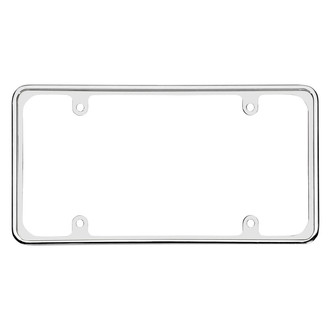Cruiser® - Perimeter Style Chrome License Plate Frame