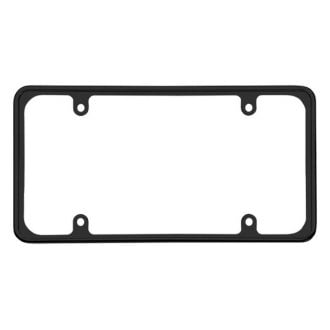 Slim Line AMERICAN FLAG Black Anodized Billet License Plate Frame Slim Line AMERICAN FLAG Black Anodized Billet License Plate Frame