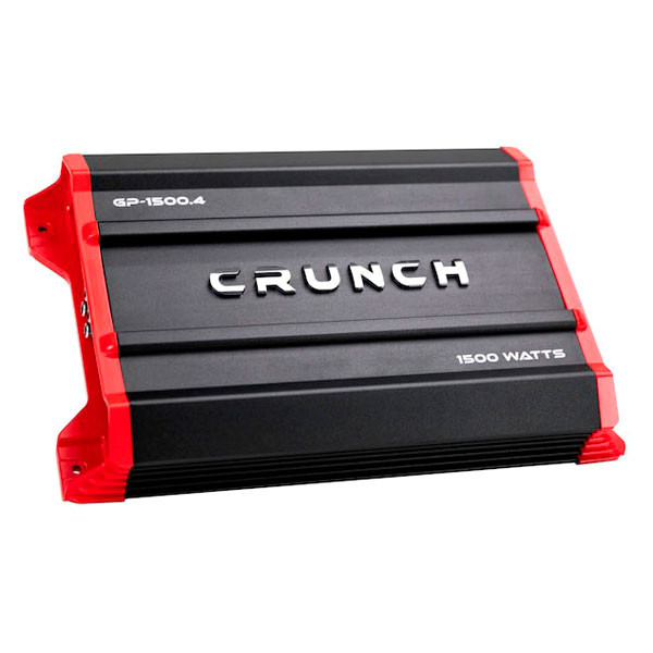 Crunch® GP-1500.4 - Ground Pounder 1500W 4-Channel Class AB Amplifier