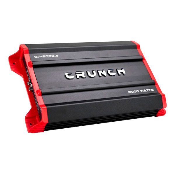 Crunch® - Ground Pounder 2000W 4-Channel Class AB Amplifier