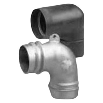 Crushproof® - 4" Exhaust Hose Aluminum Elbow Adapter