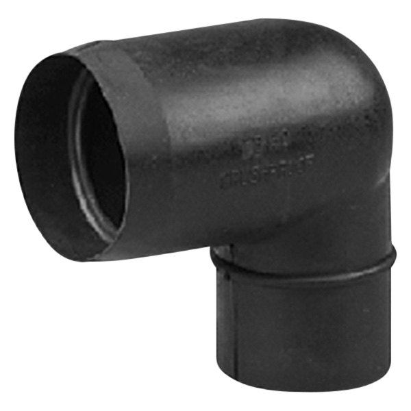 Crushproof® - 2-1/2" Rubber Exhaust Hose Fitting 90° Connector