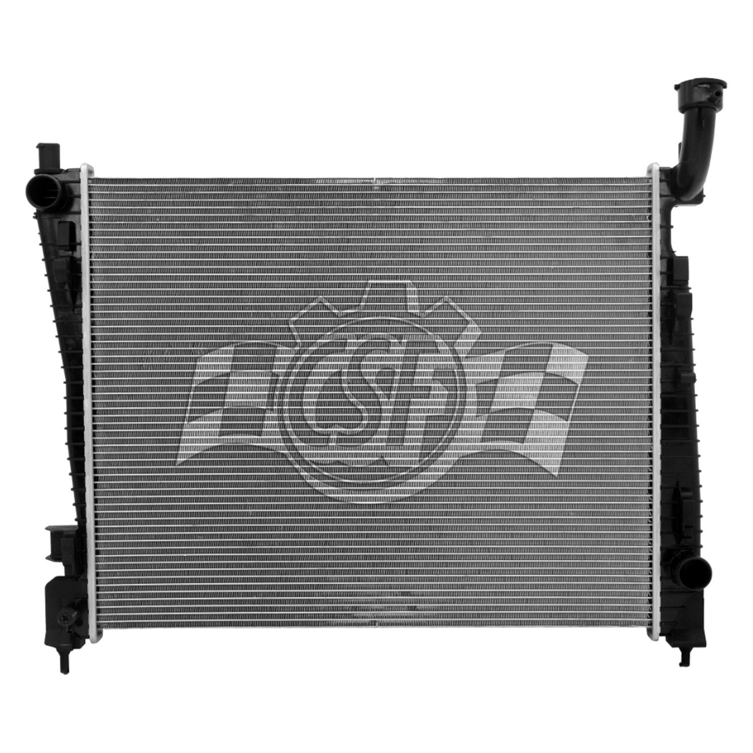 Radiator-1 Row Plastic Tank Aluminum Core CSF 3819 