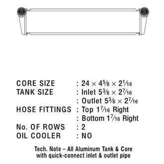 CSF® - Engine Coolant Radiator