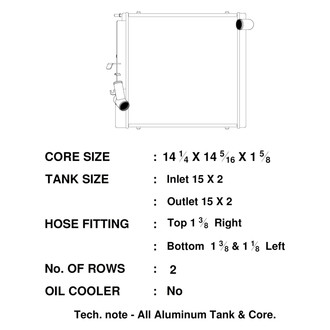 CSF® - Engine Coolant Radiator