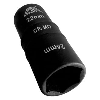 CTA® 4217 - 22 mm x 24 mm Flip Impact Lug Nut Socket